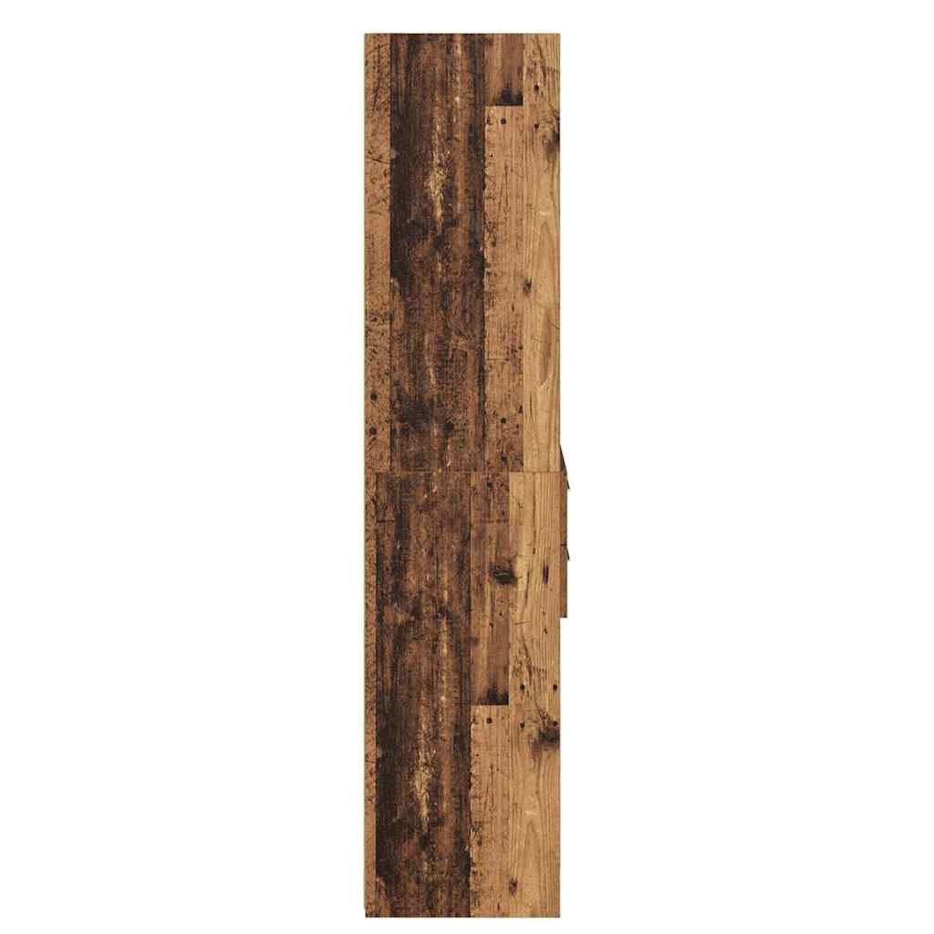 Highboard Gammelt træ 50 x 42,5 x 185 cm Konstrueret træ