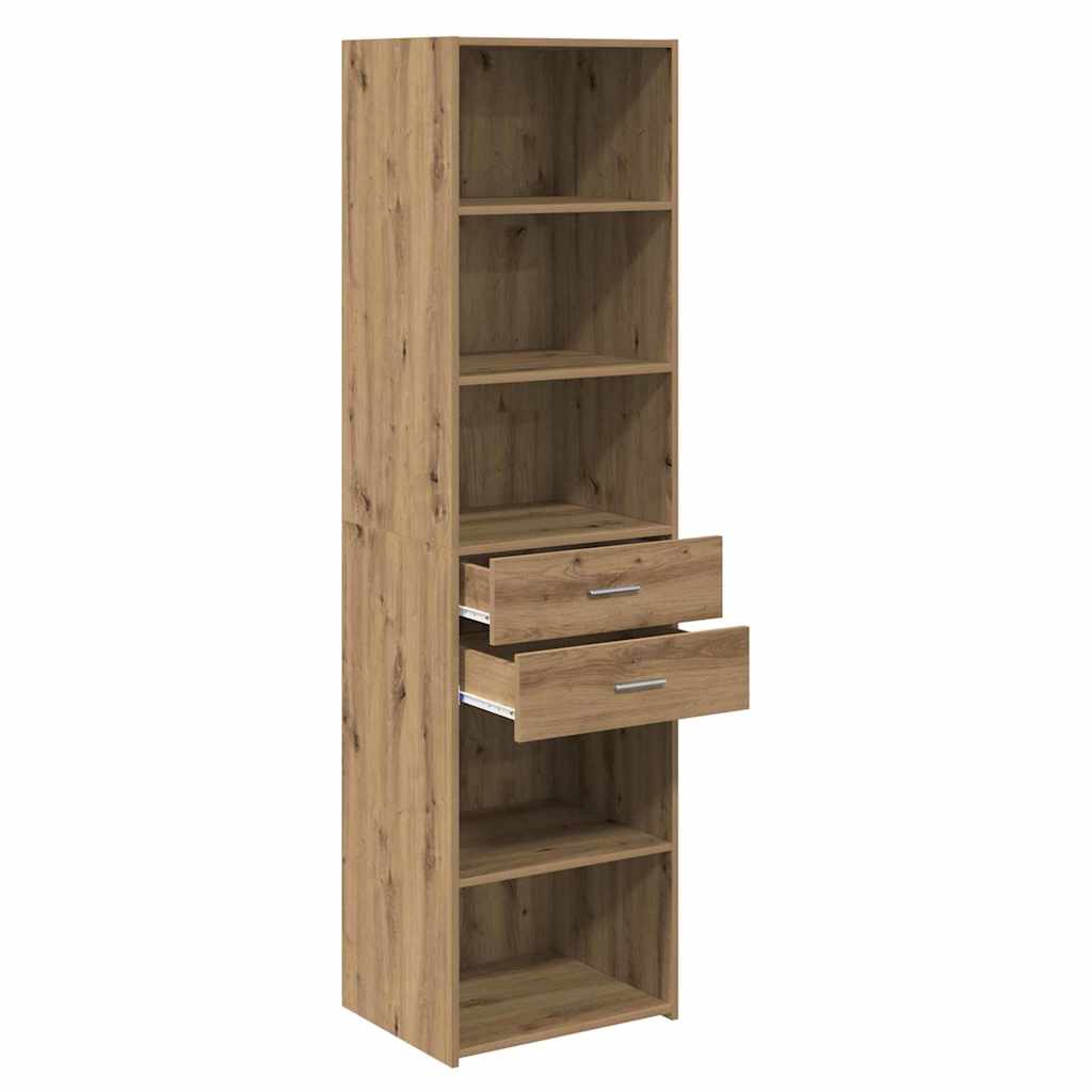 Highboard Artisan Egetræ 50 x 42,5 x 185 cm Konstrueret træ