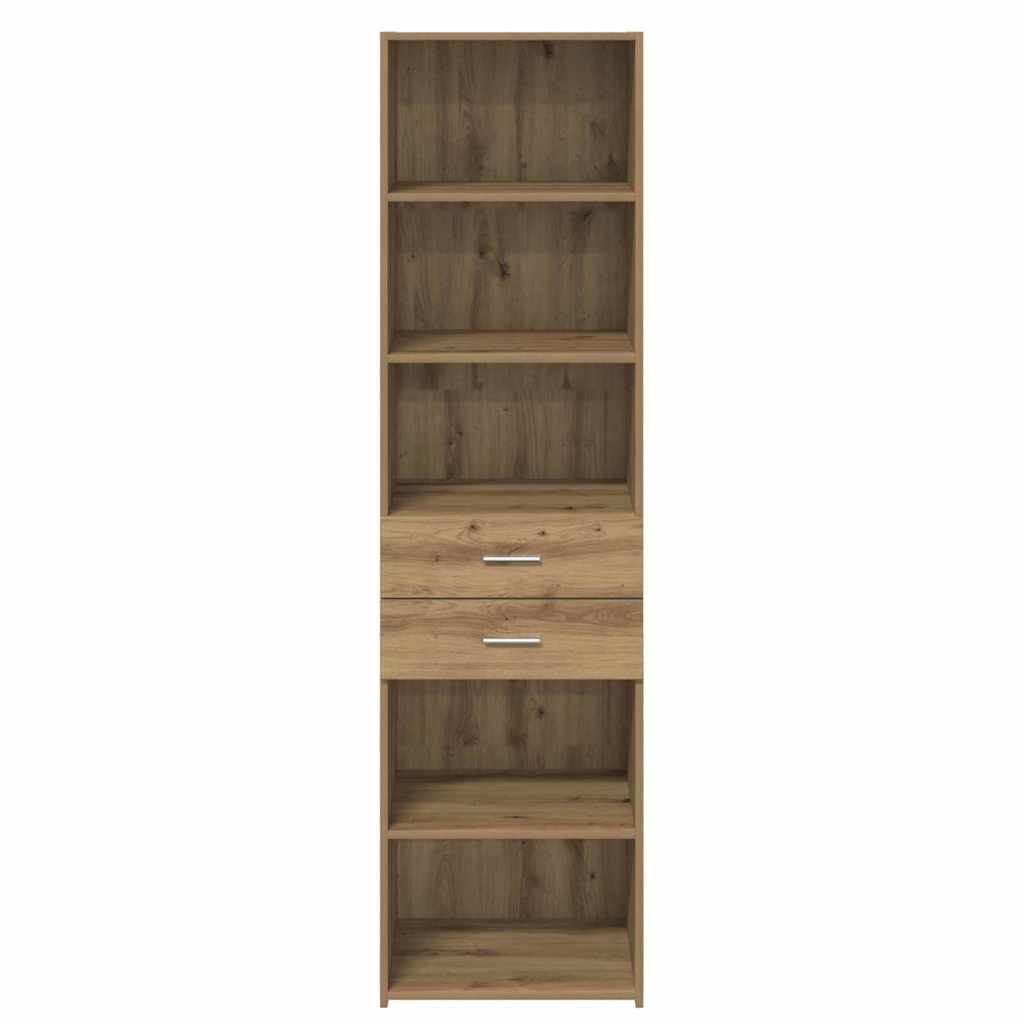 Highboard Artisan Egetræ 50 x 42,5 x 185 cm Konstrueret træ