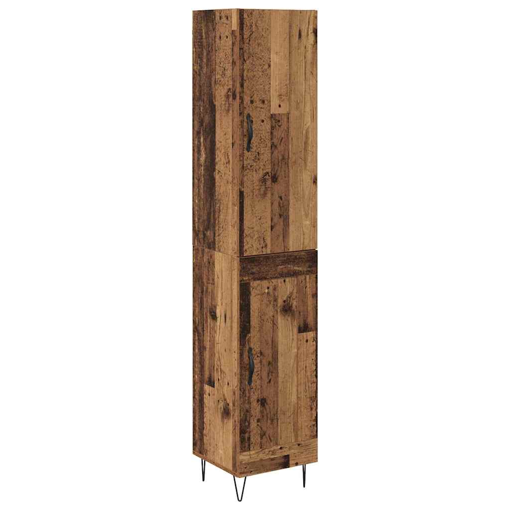 Highboard Gammelt træ 69,5 x 34 x 180 cm Konstrueret træ
