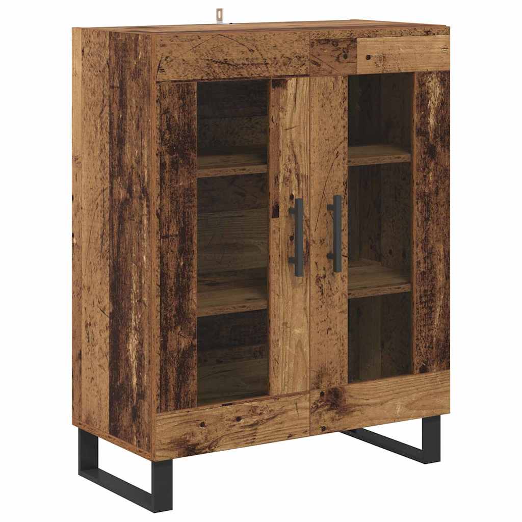 Highboard Gammelt træ 69,5 x 34 x 180 cm Konstrueret træ