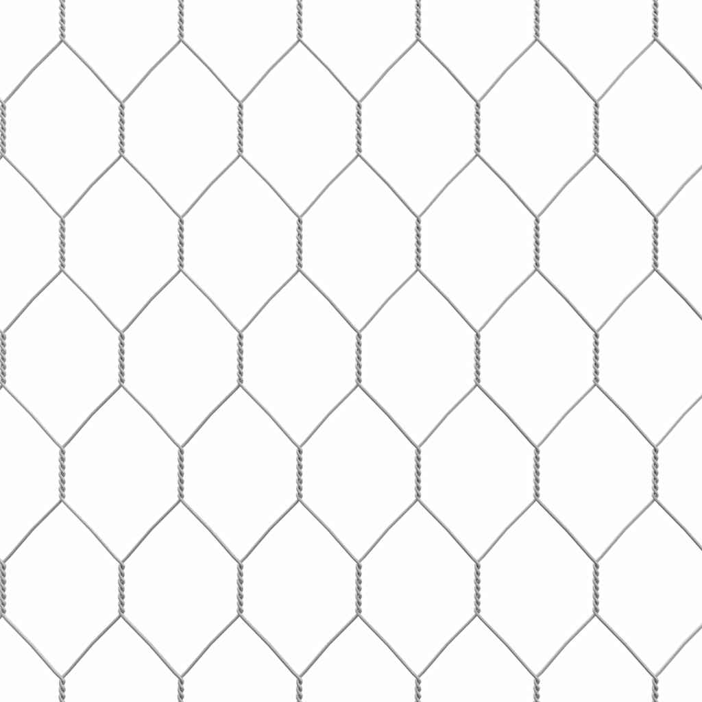 Hønsebur Sølv 200x170x177cm Galvaniseret stål