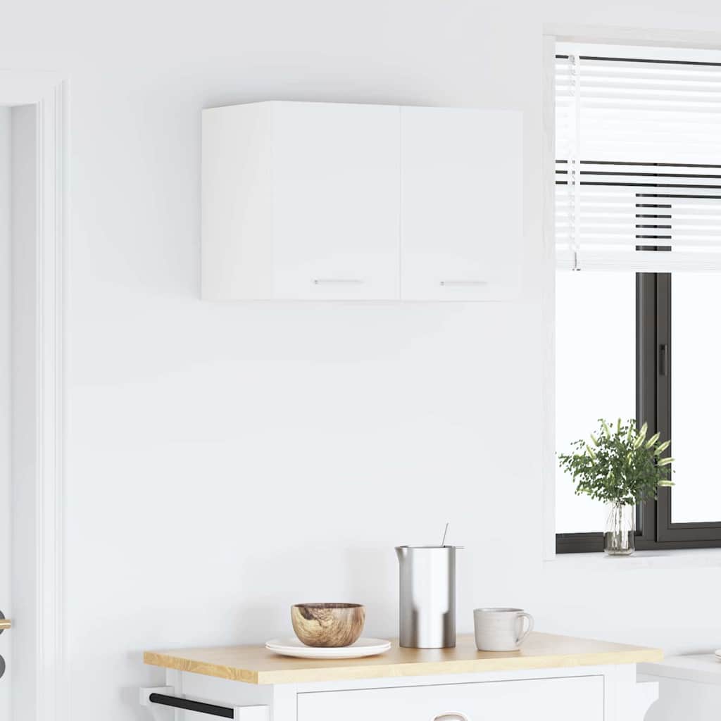 Hængeskab Riga 2 pcs Hvid 30 x 31 x 40 cm Konstrueret træ