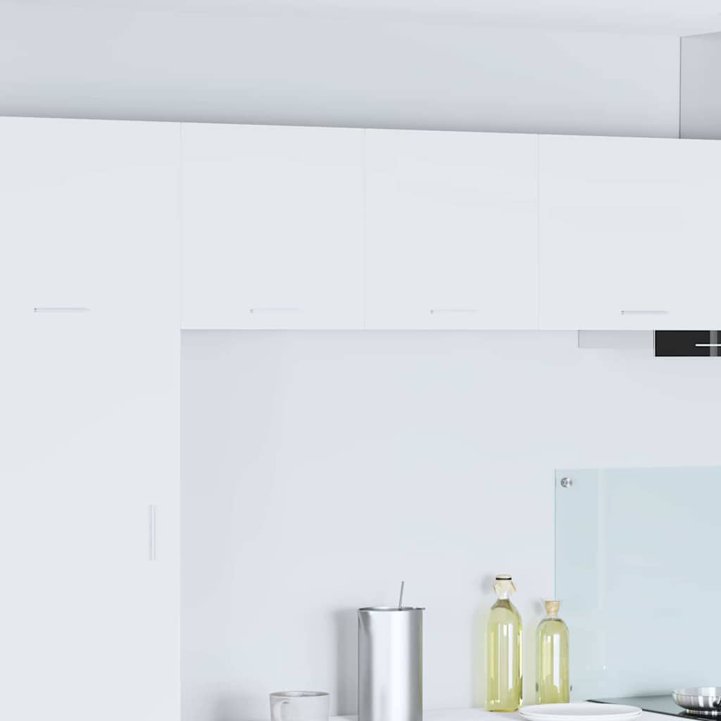 Hængeskab Riga 2 pcs Hvid 40 x 31 x 40 cm Konstrueret træ