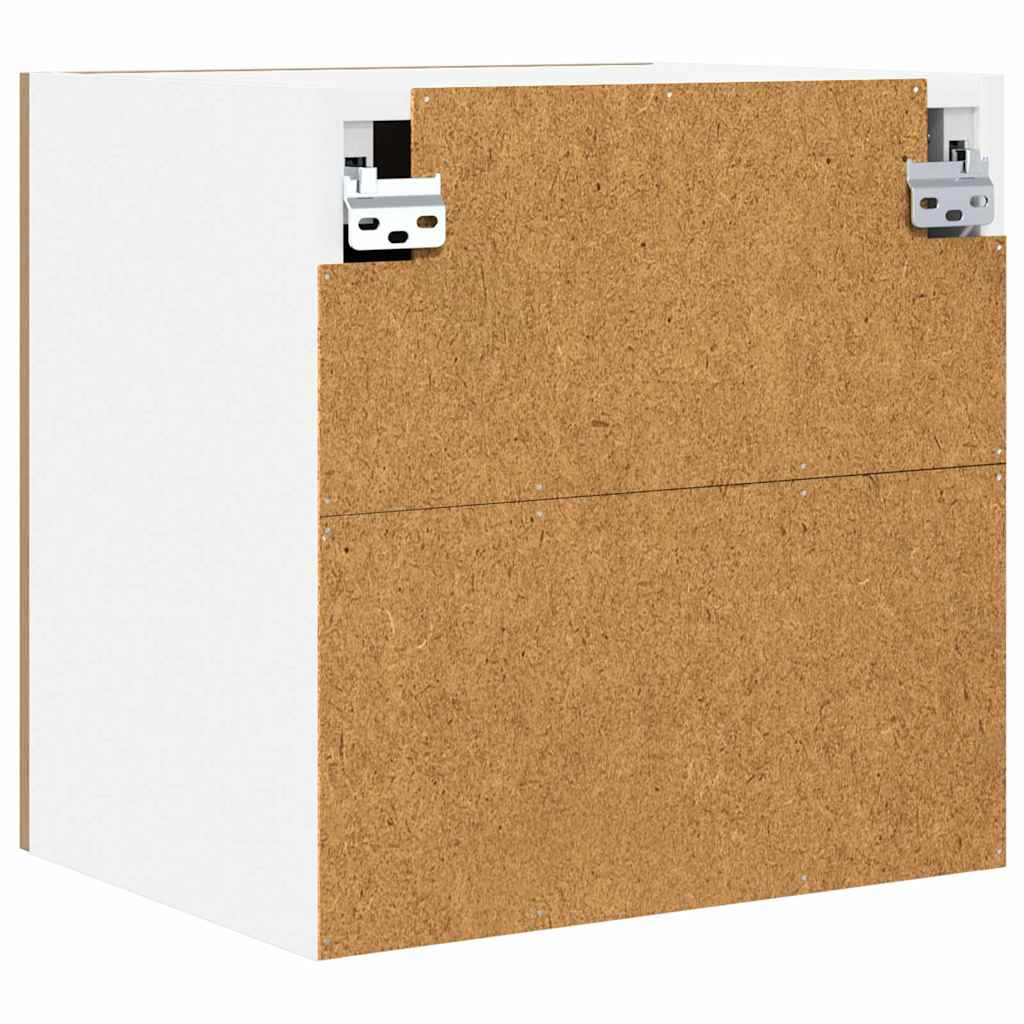 Hængeskab med dør Riga Artisan eg og hvid 40 x 31 x 40 cm