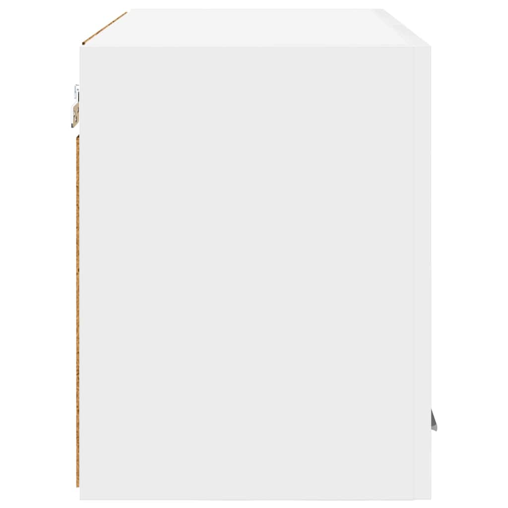 Hængeskab Riga 2 pcs Hvid 60 x 31 x 40 cm Konstrueret træ