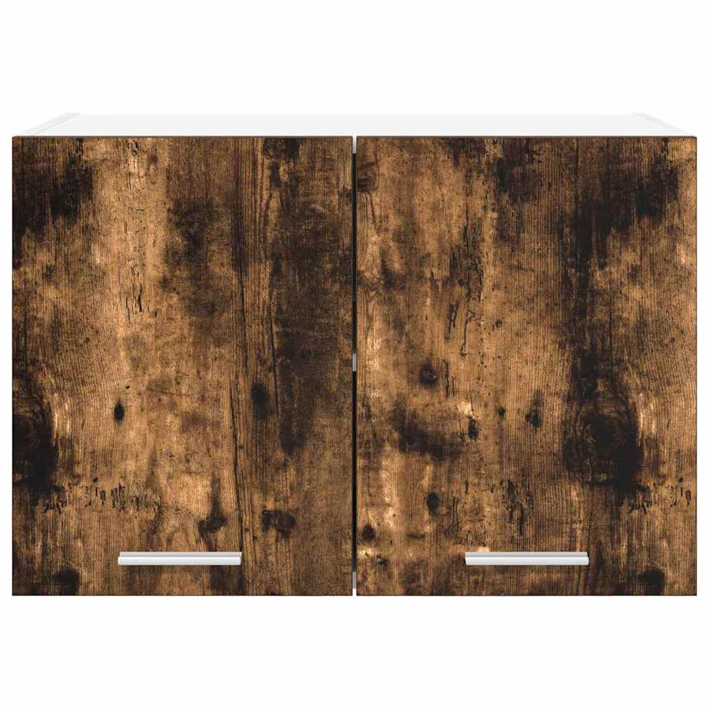 Hængeskab Riga Røget Eg og Hvid 60 x 31 x 40 cm Konstrueret træ