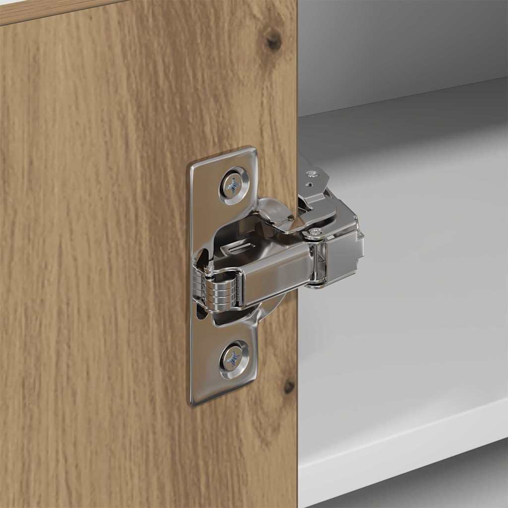 Hængeskab Riga Artisan eg og hvid 57 x 57 x 40 cm