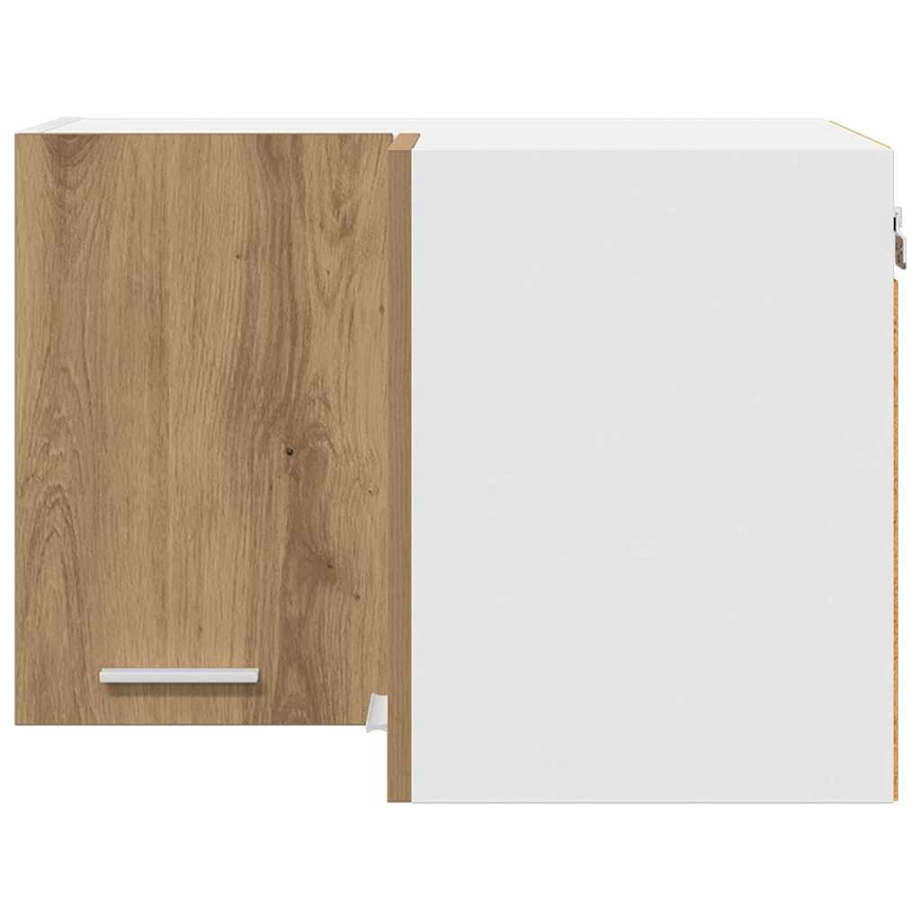 Hængeskab Riga Artisan eg og hvid 57 x 57 x 40 cm