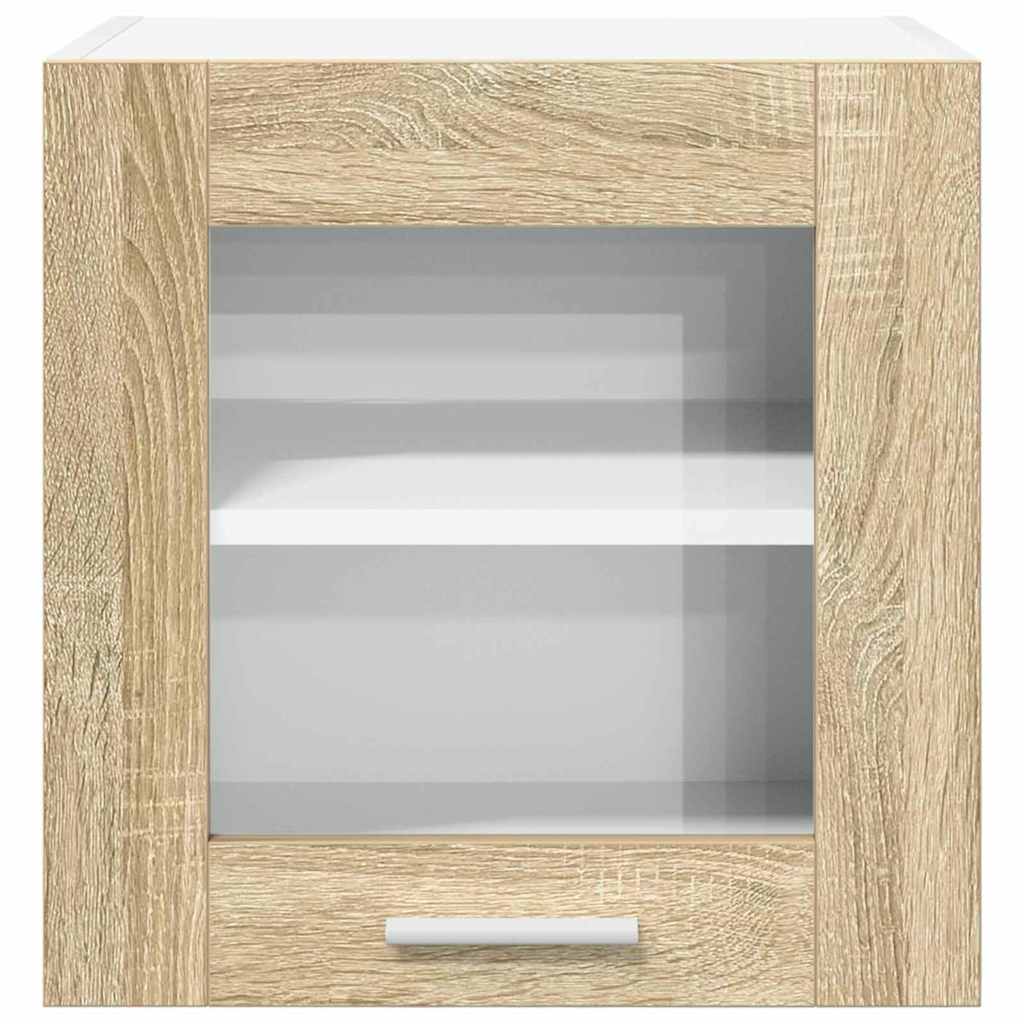 Hængeskab Riga 2 pcs Sonoma eg 40 x 31 x 40 cm Konstrueret træ