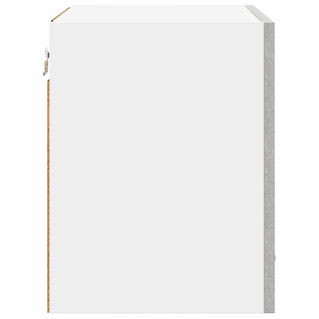 Hængeskab Riga 2 pcs Beton Grå 40 x 31 x 40 cm Konstrueret træ