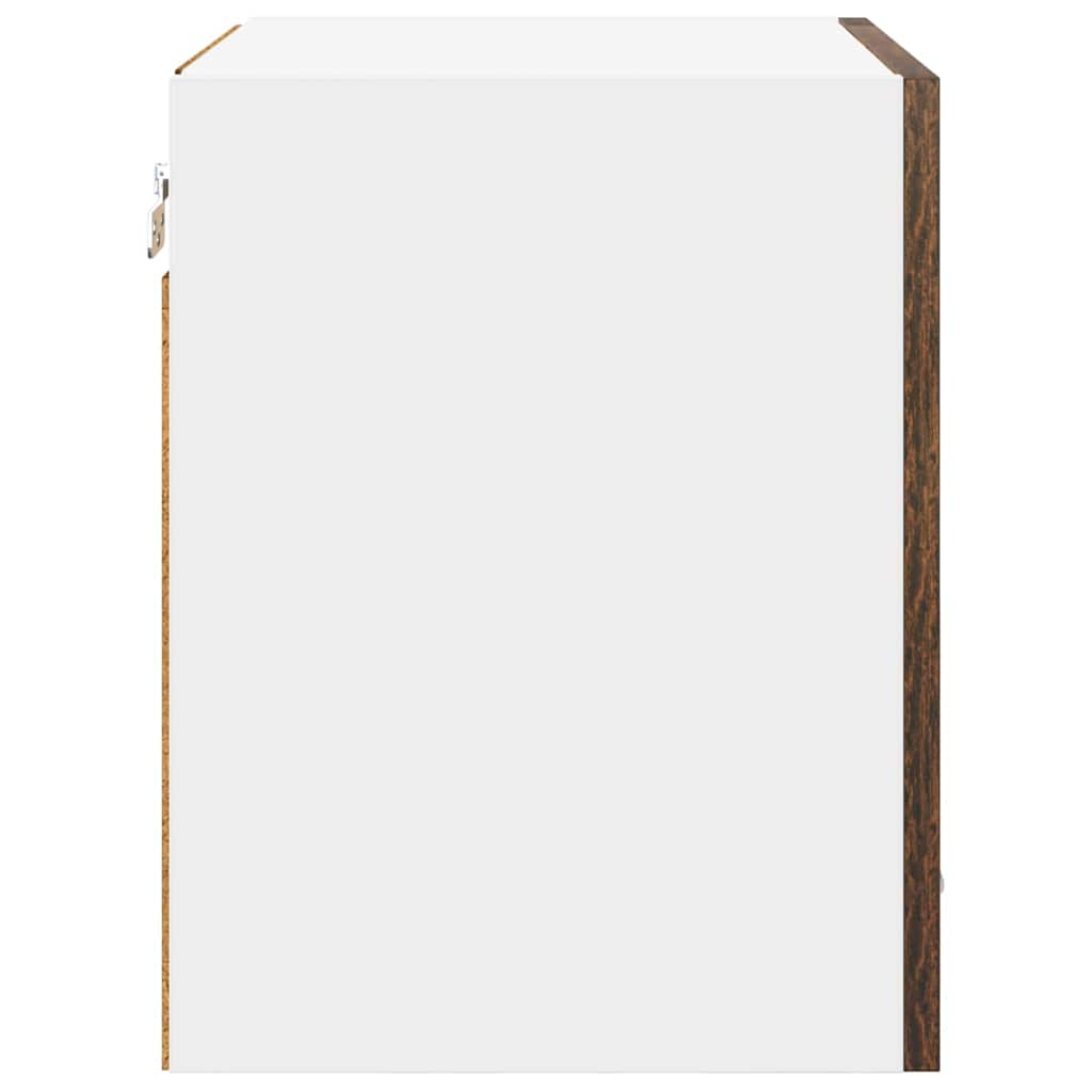 Hængeskab Riga 2 pcs Røget eg 40 x 31 x 40 cm Konstrueret træ