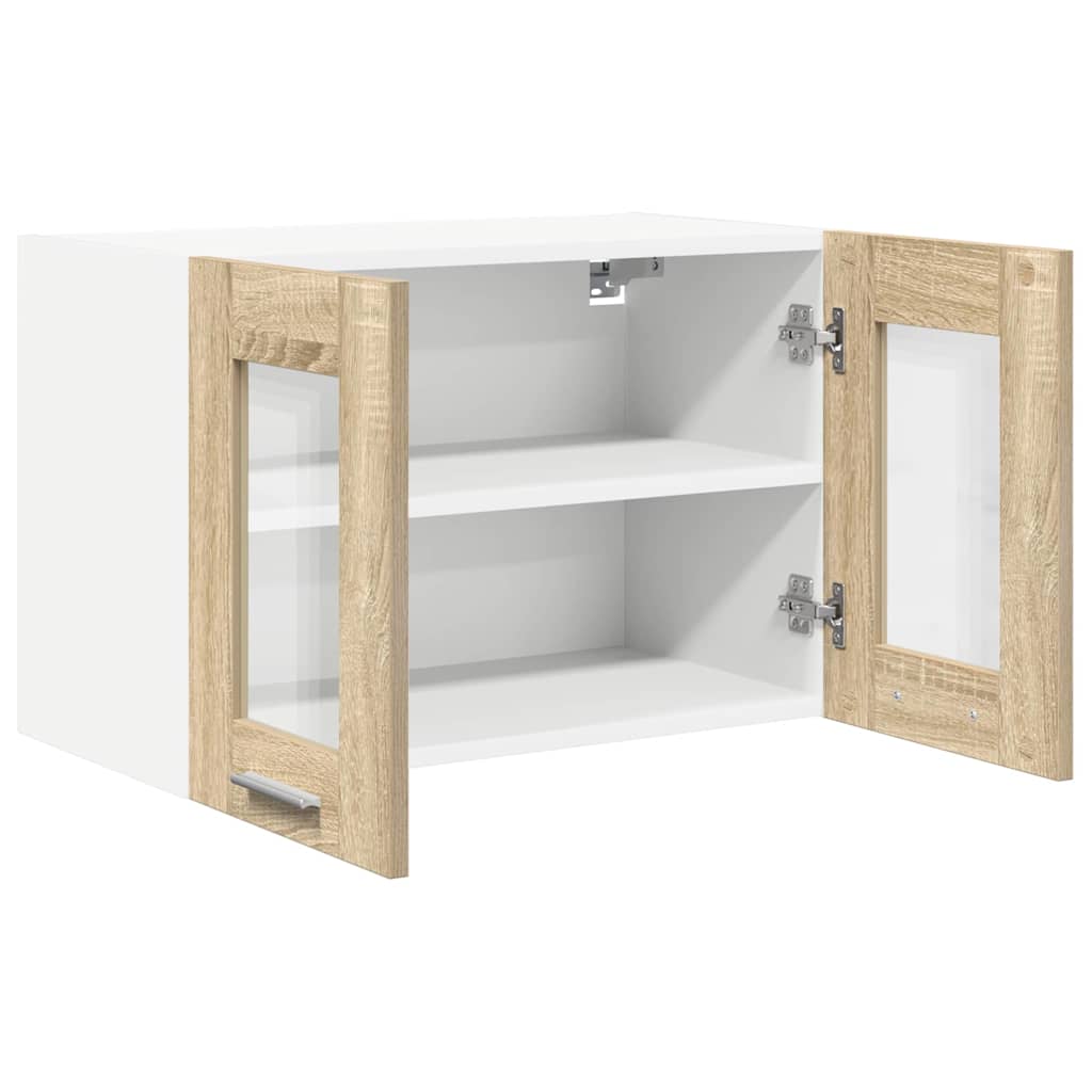 Hængeskab Riga 2 pcs Sonoma eg 60 x 31 x 40 cm Konstrueret træ
