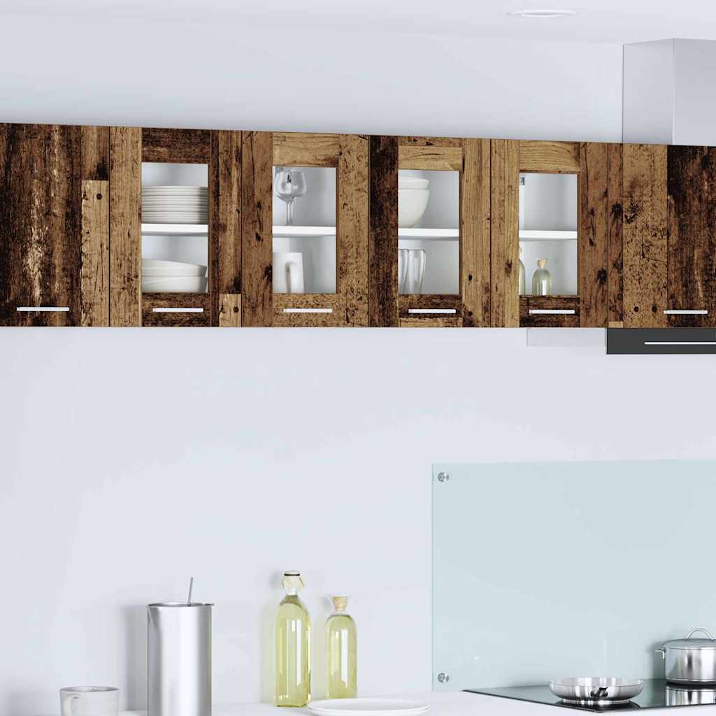 Hængeskab Riga Gammelt træ 60 x 31 x 40 cm Konstrueret træ