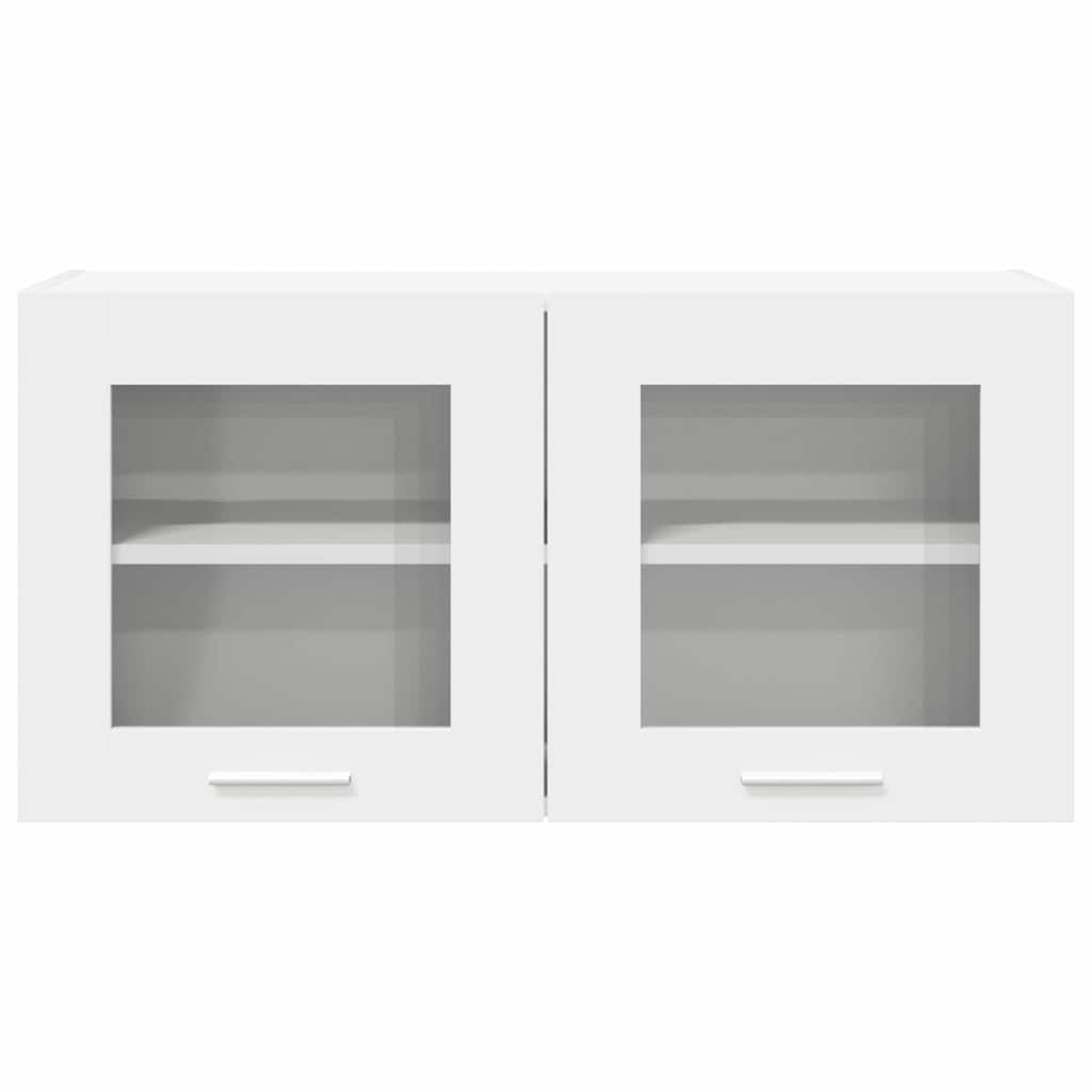 Hængeskab med dør Riga Hvid 80 x 31 x 40 cm Konstrueret træ