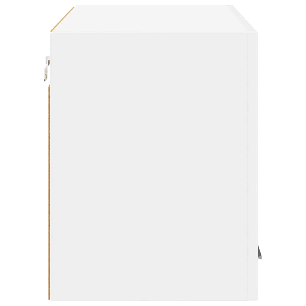 Hængeskab med dør Riga Hvid 80 x 31 x 40 cm Konstrueret træ