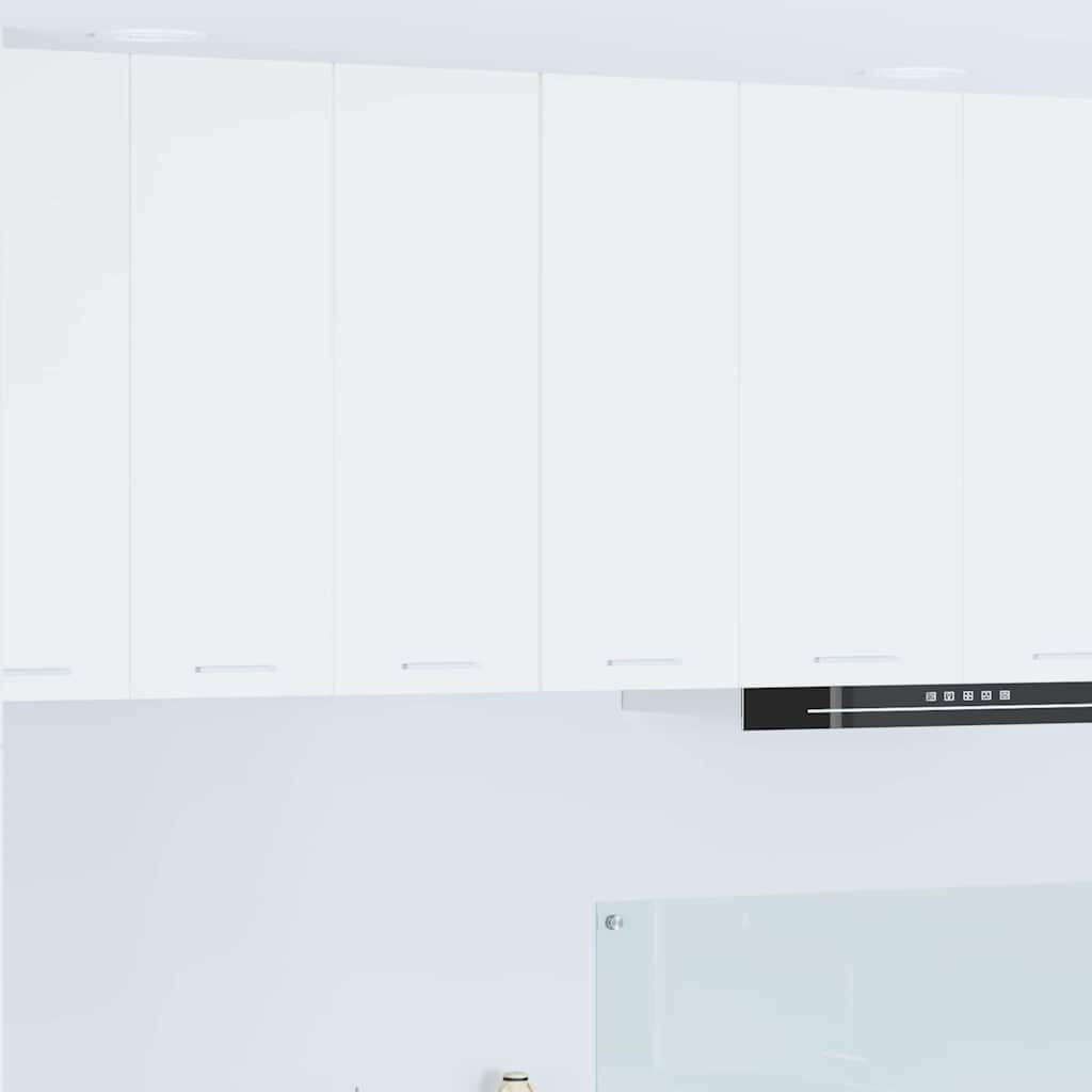 Hængeskab Riga 2 pcs Hvid 30 x 31 x 80 cm Konstrueret træ