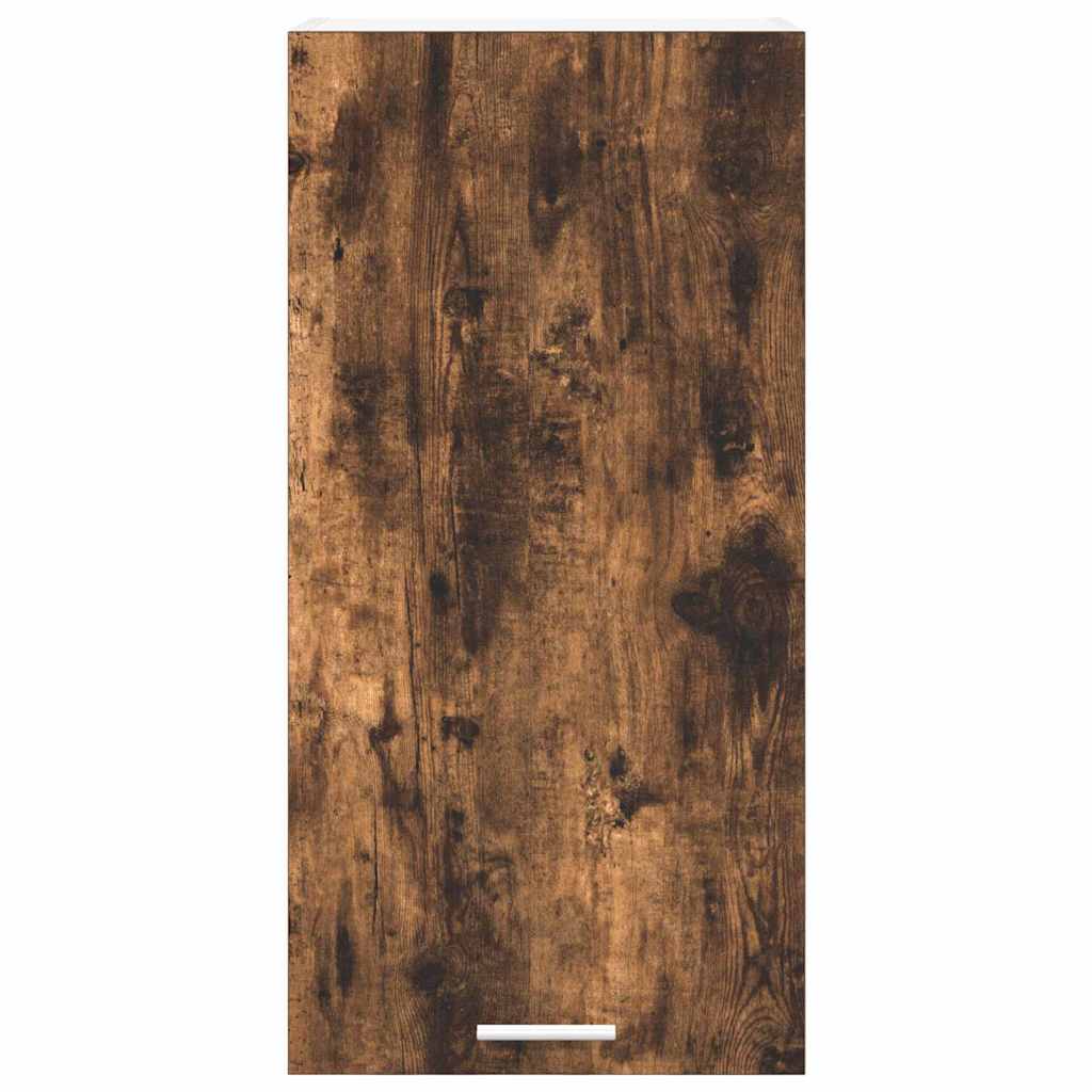 Hængeskab Riga Røget Eg og Hvid 40 x 31 x 80 cm Konstrueret træ