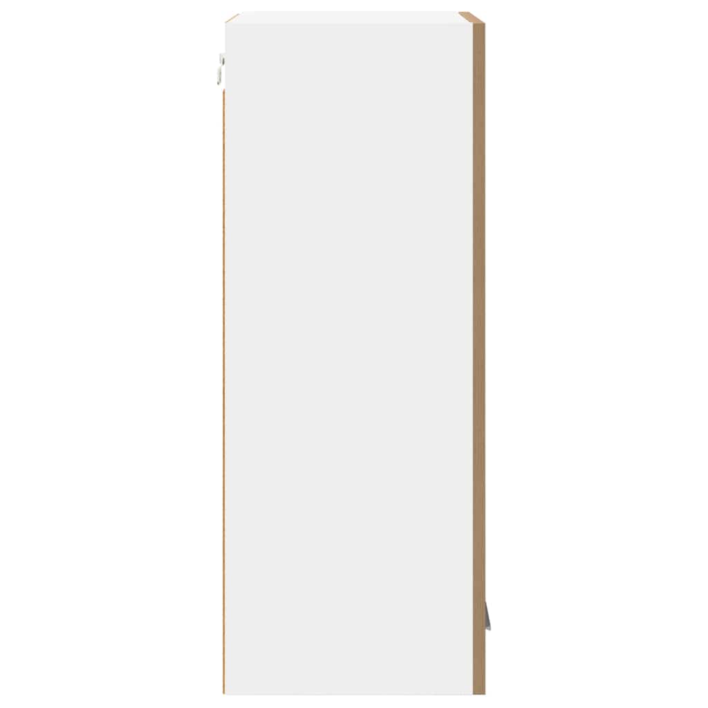 Hængeskab med dør Riga Artisan eg og hvid 40 x 31 x 80 cm