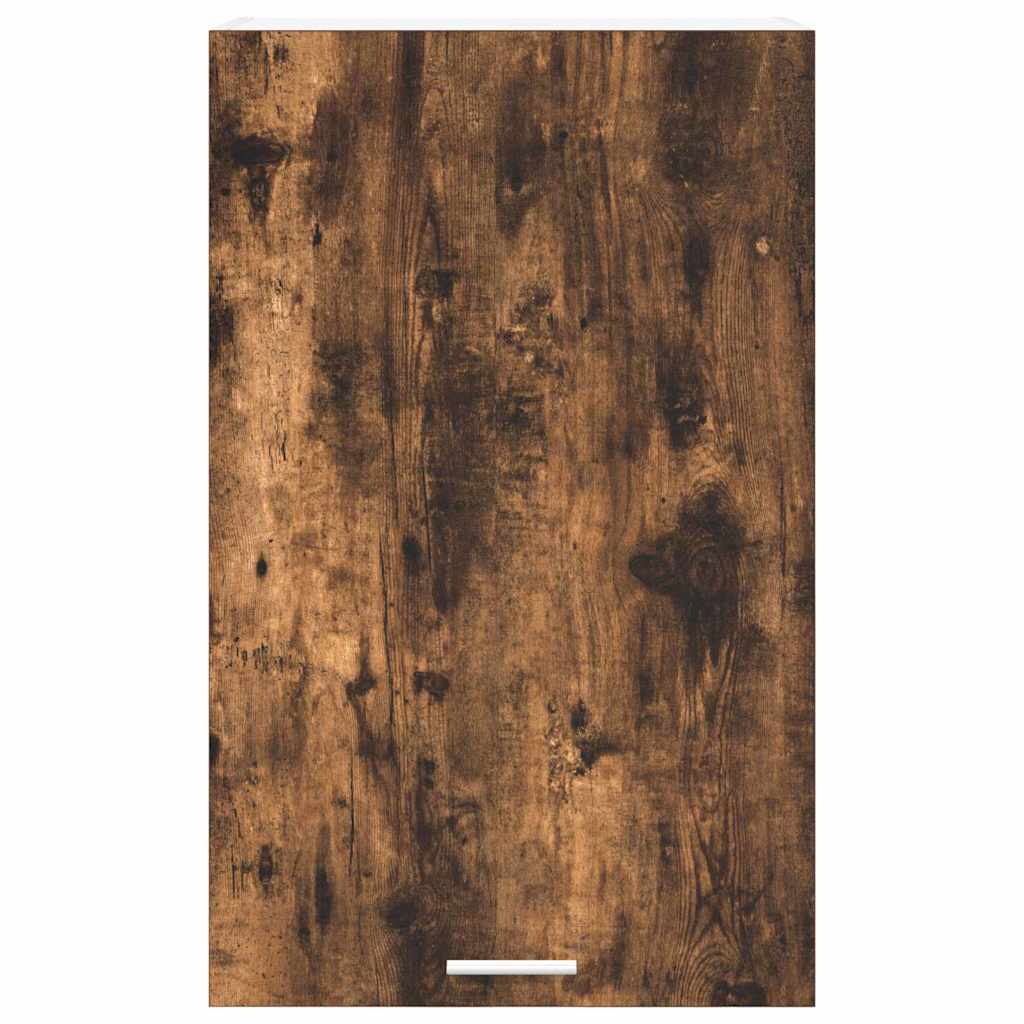 Hængeskab Riga Røget Eg og Hvid 50 x 31 x 80 cm Konstrueret træ