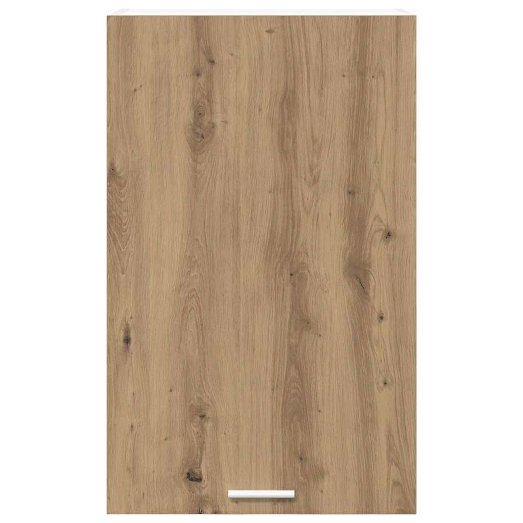 Hængeskab med dør Riga Artisan eg og hvid 50 x 31 x 80 cm