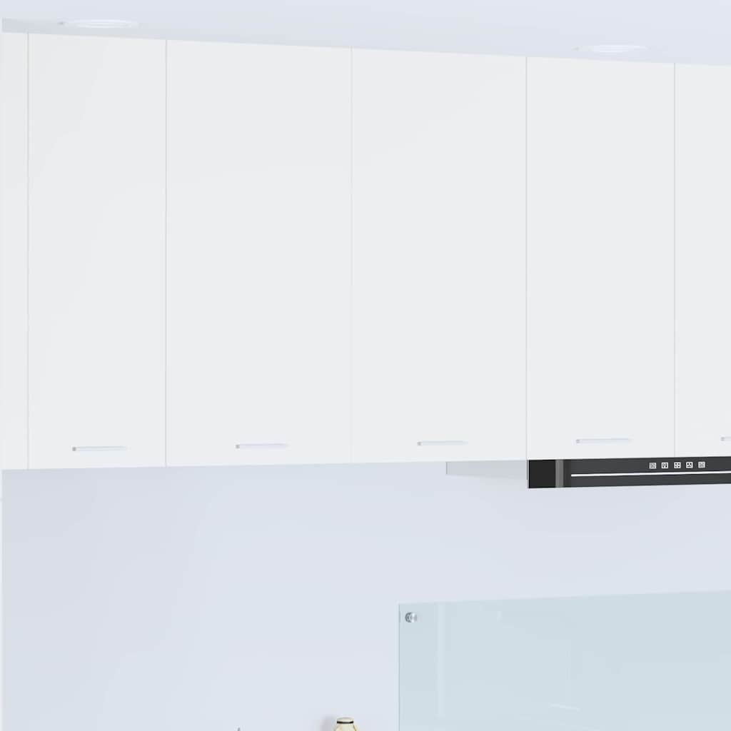 Hængeskab med dør Riga Hvid 80 x 31 x 80 cm Konstrueret træ