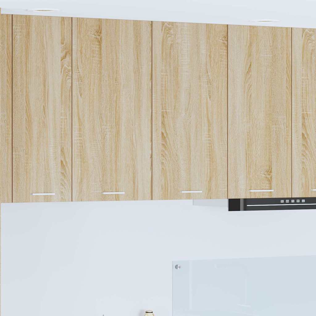 Hængeskab Riga Sonoma eg 80 x 31 x 80 cm Konstrueret træ