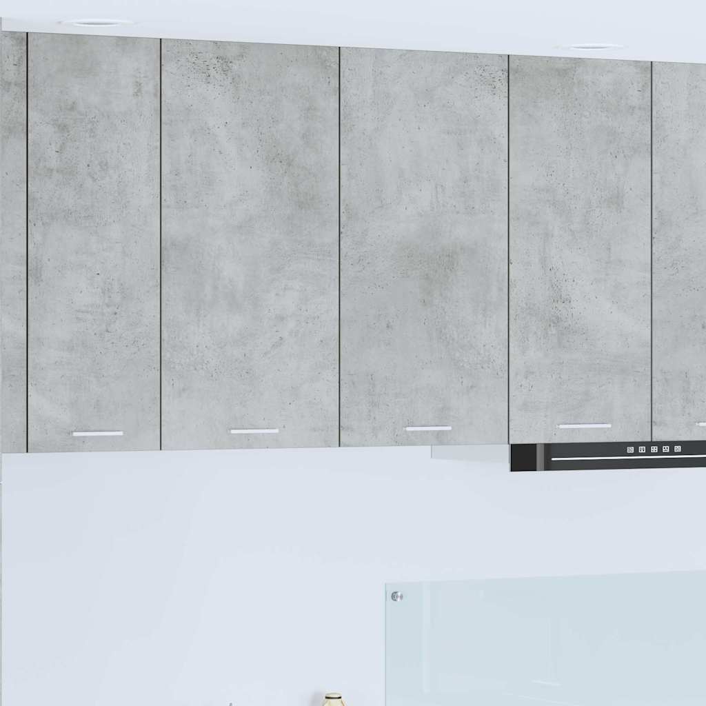 Hængeskab Riga Beton Grå 80 x 31 x 80 cm Konstrueret træ