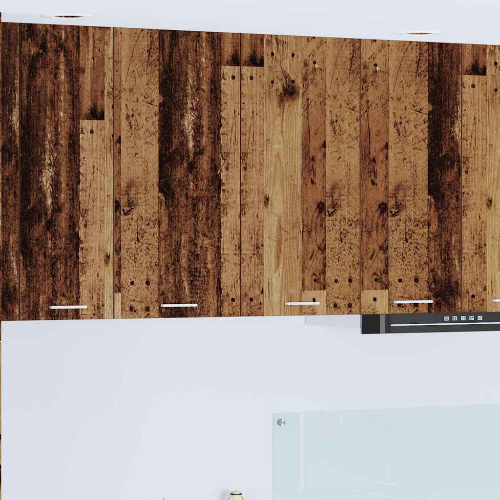 Hængeskab Riga Gammelt træ 80 x 31 x 80 cm Konstrueret træ