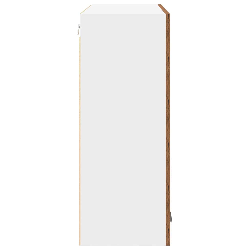 Hængeskab Riga Gammelt træ 80 x 31 x 80 cm Konstrueret træ