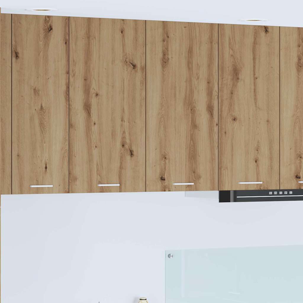 Hængeskab Riga Artisan Egetræ 80 x 31 x 80 cm Konstrueret træ