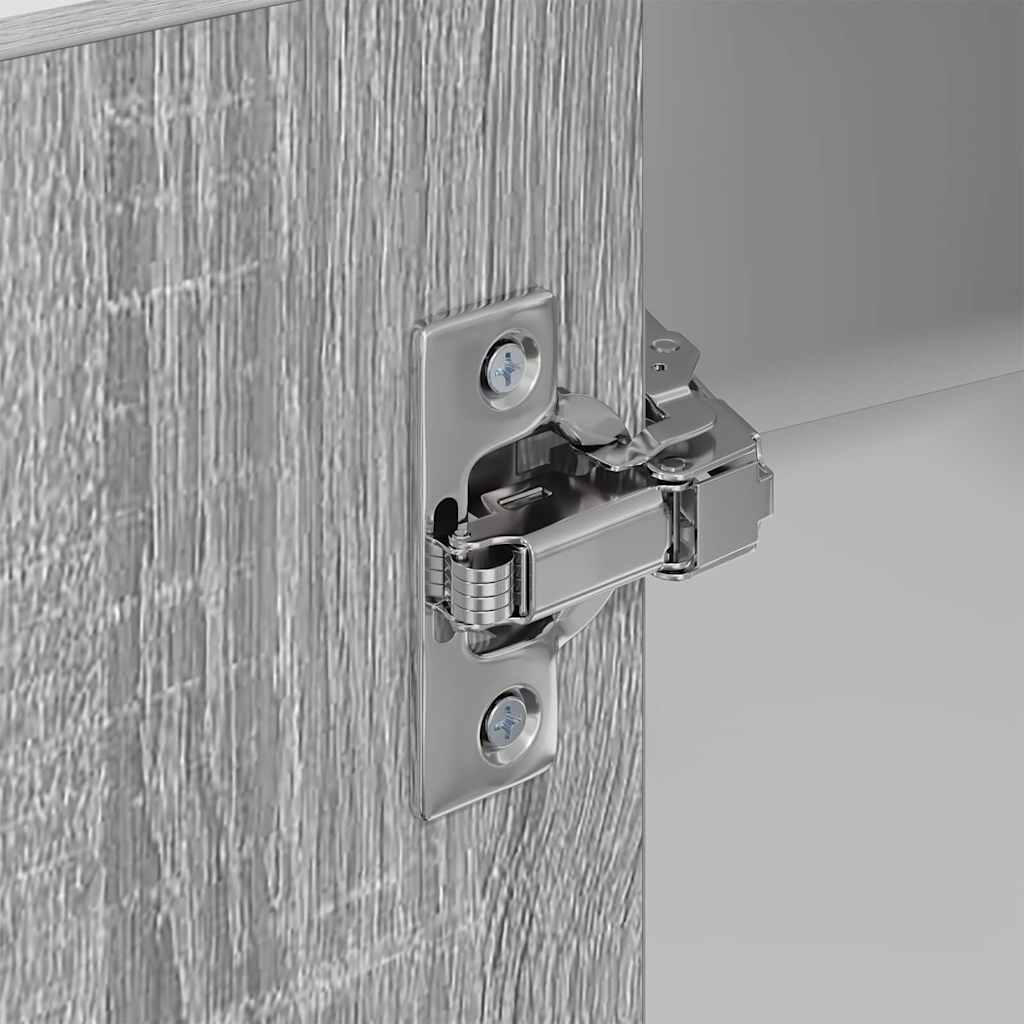 Hængeskab Riga Grå Sonoma og Hvid 57 x 57 x 80 cm