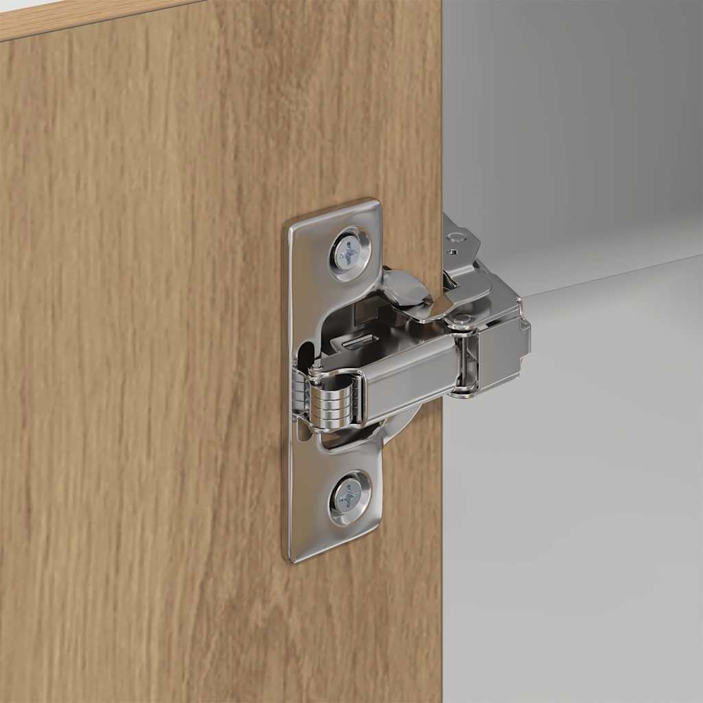 Hængeskab Riga Artisan eg og hvid 57 x 57 x 80 cm