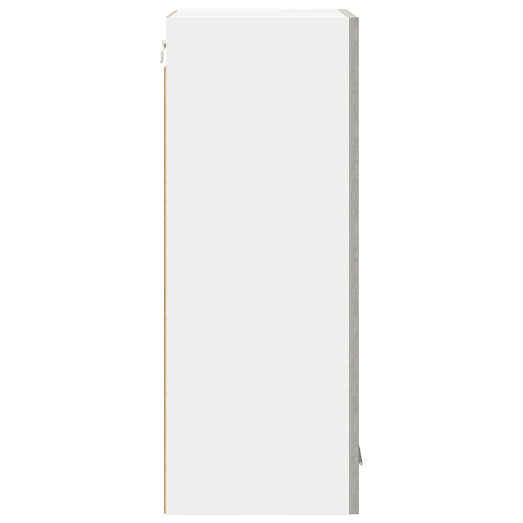 Hængeskab Riga 2 pcs Beton Grå 40 x 31 x 80 cm Konstrueret træ