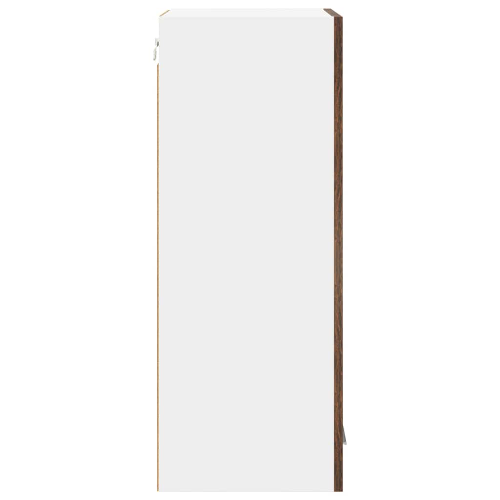 Hængeskab Riga 2 pcs Røget eg 40 x 31 x 80 cm Konstrueret træ