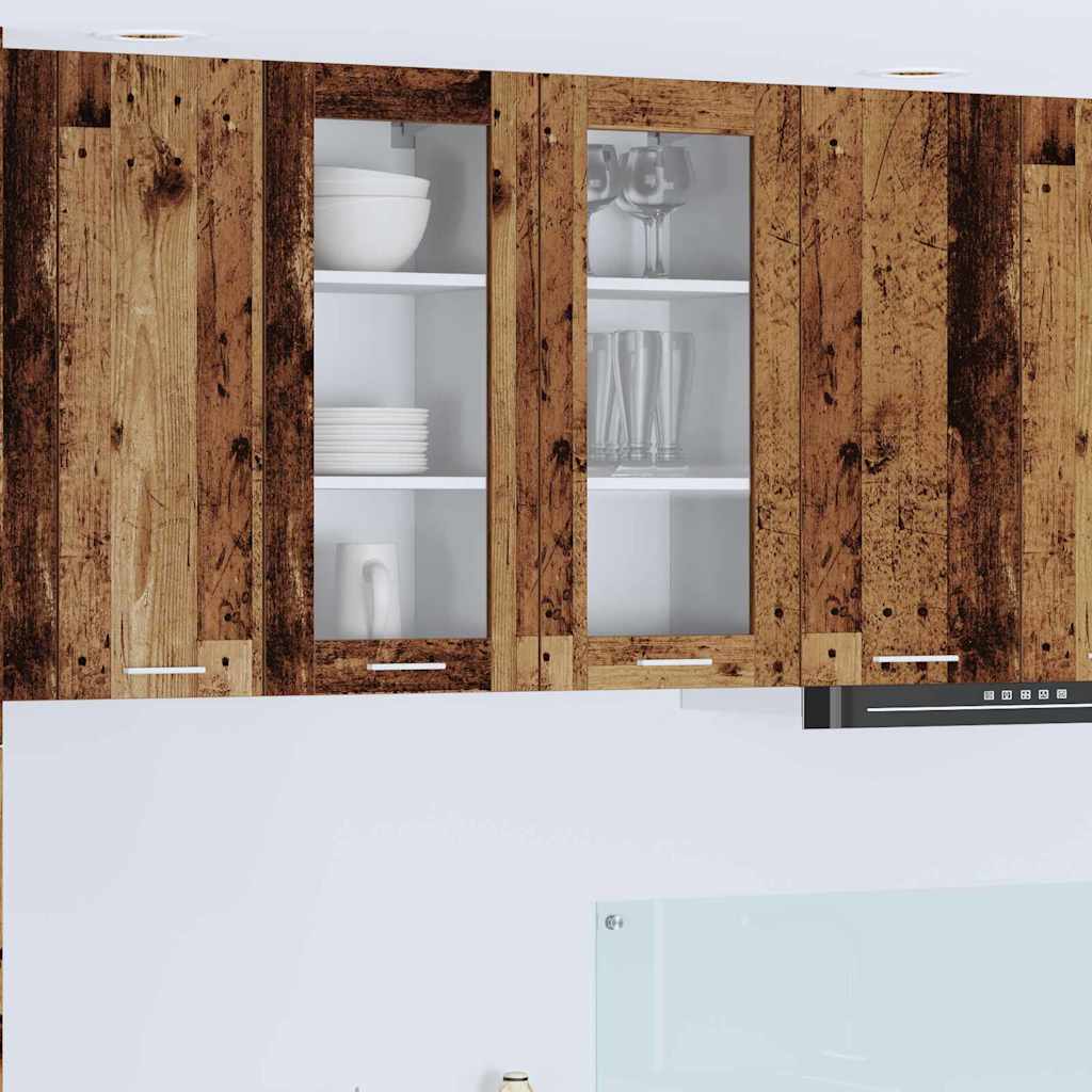 Hængeskab Riga Gammelt træ 40 x 31 x 80 cm Konstrueret træ