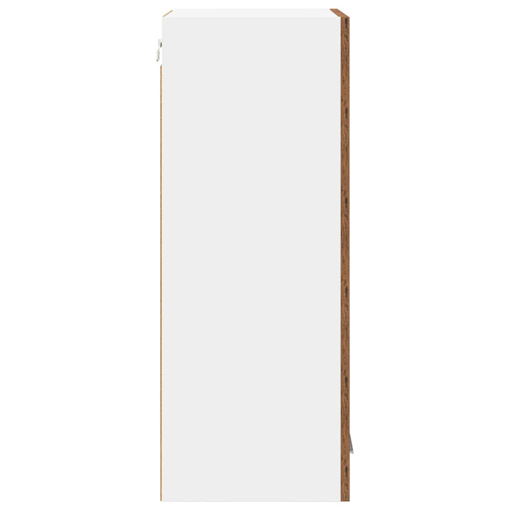 Hængeskab med opbevaring Riga 2 pcs Gammelt træ 40 x 31 x 80 cm