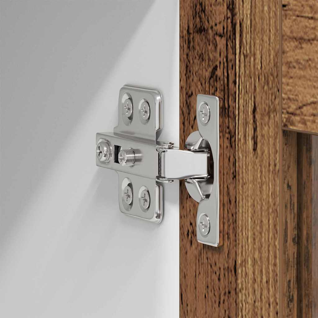 Hængeskab Riga Gammelt træ 60 x 31 x 80 cm Konstrueret træ