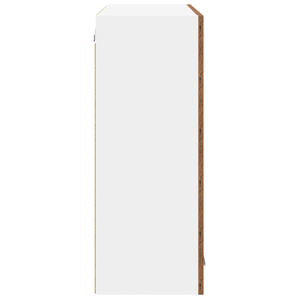 Hængeskab Riga Gammelt træ 80 x 31 x 80 cm Konstrueret træ