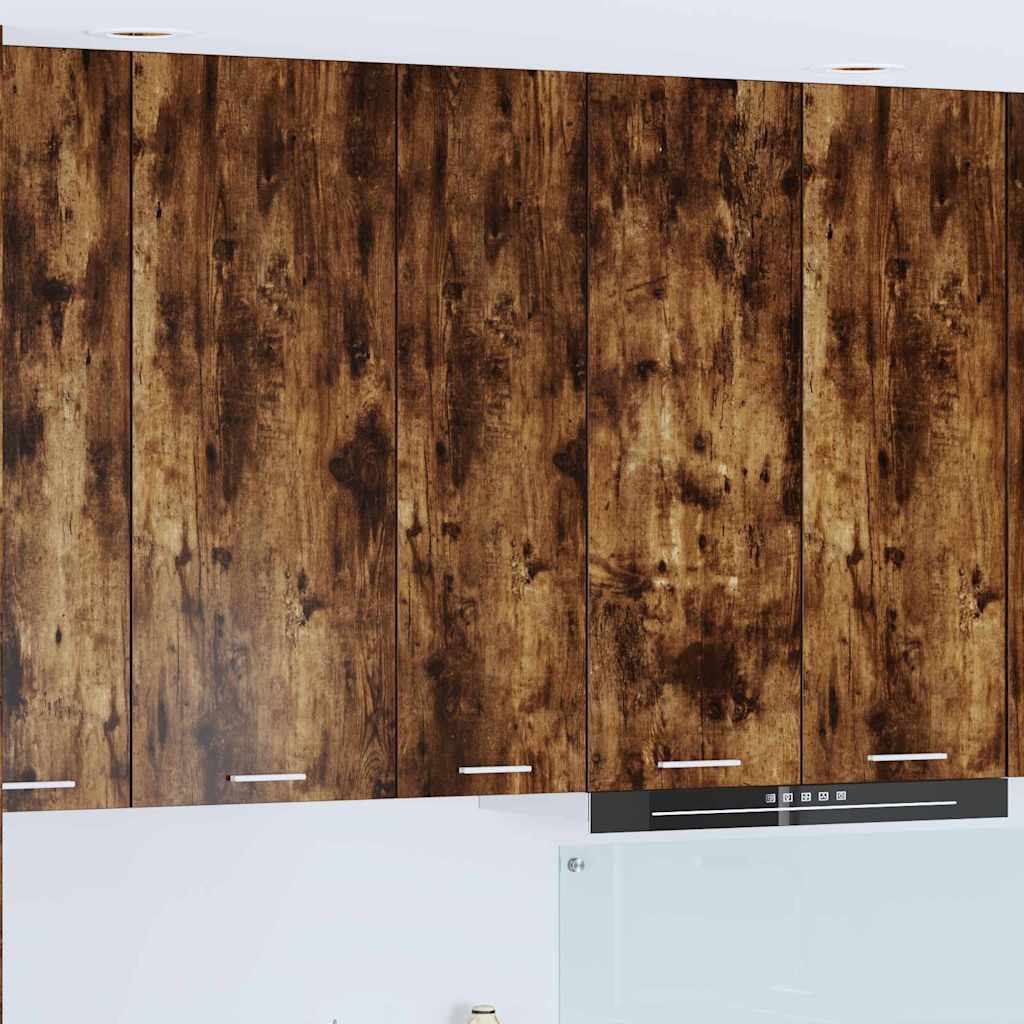 Hængeskab Riga Røget eg 30 x 31 x 100 cm Konstrueret træ