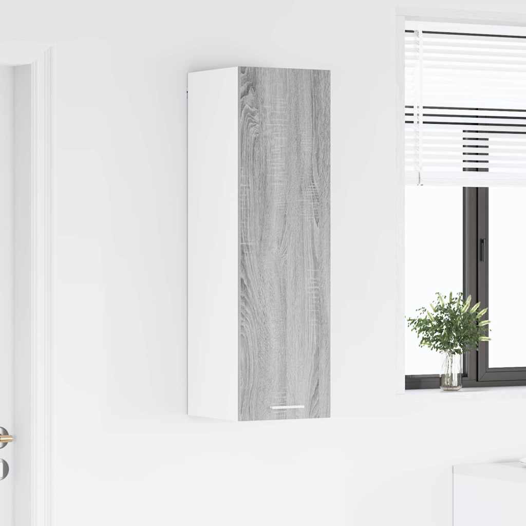 Hængeskab Riga Grå Sonoma 30 x 31 x 100 cm Konstrueret træ