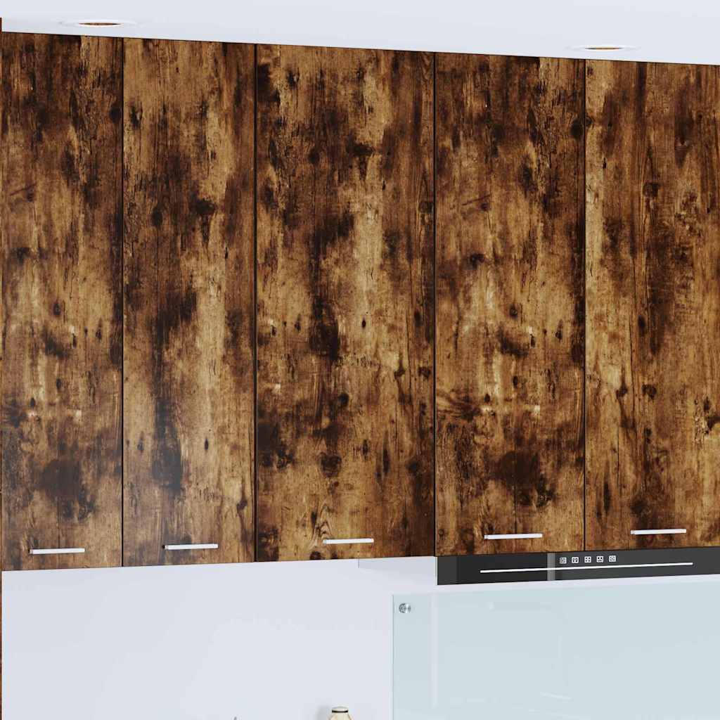 Hængeskab Riga Røget eg 40 x 31 x 100 cm Konstrueret træ