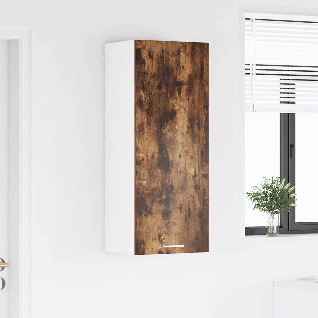 Hængeskab Riga Røget eg 40 x 31 x 100 cm Konstrueret træ