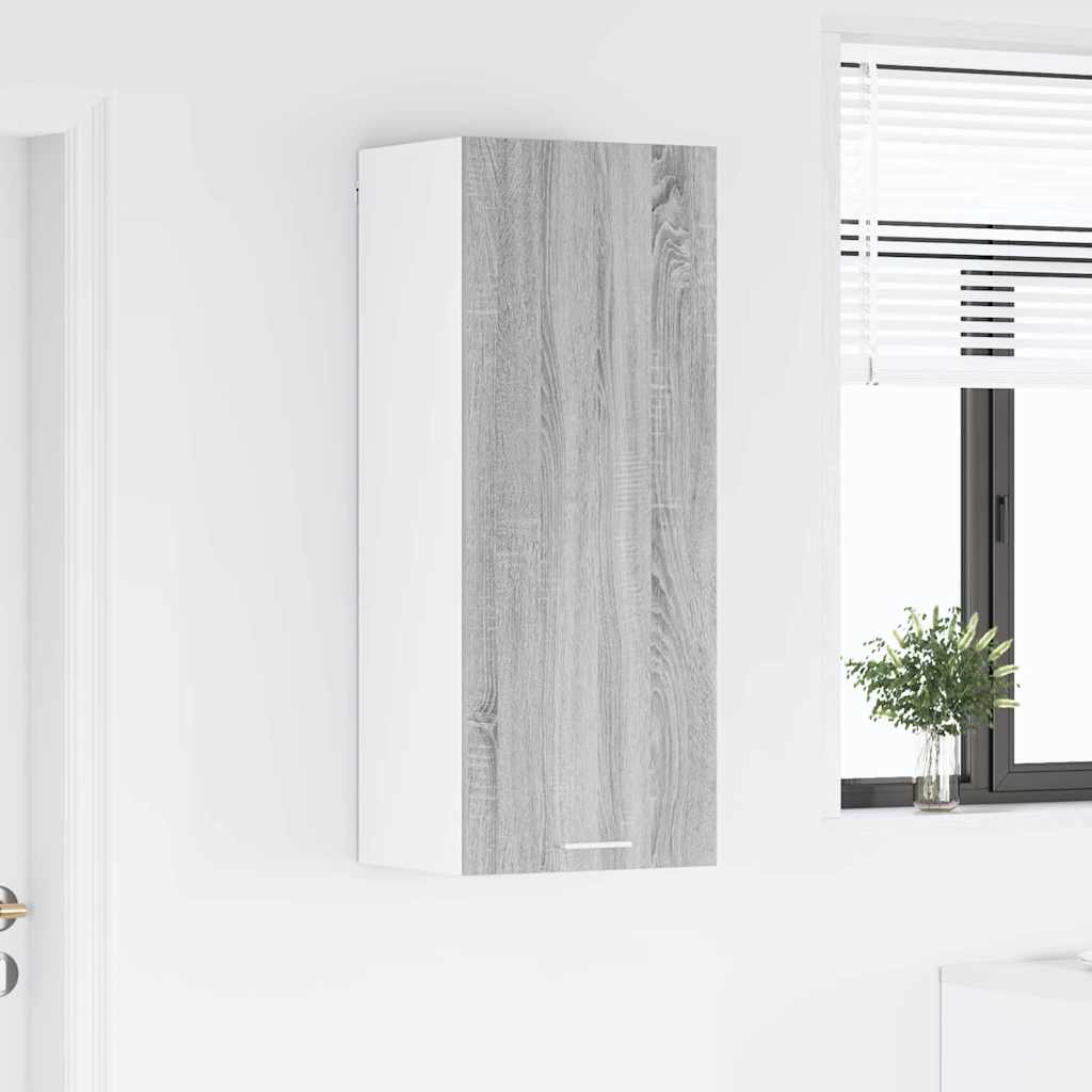 Hængeskab Riga Grå Sonoma 40 x 31 x 100 cm Konstrueret træ