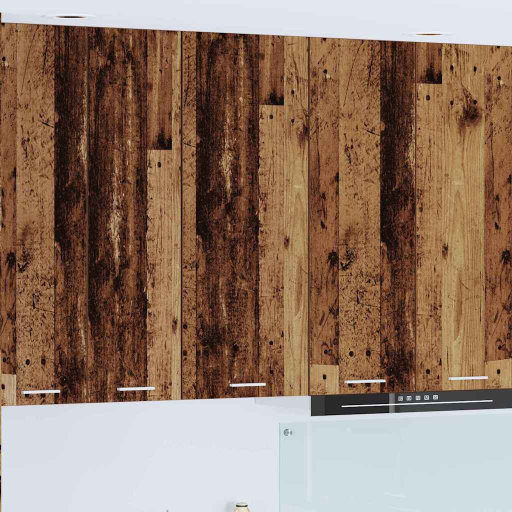 Hængeskab Riga Gammelt træ 40 x 31 x 100 cm Konstrueret træ