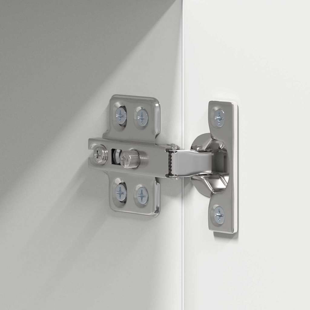 Hængeskab med dør Riga Hvid 50 x 31 x 100 cm Konstrueret træ