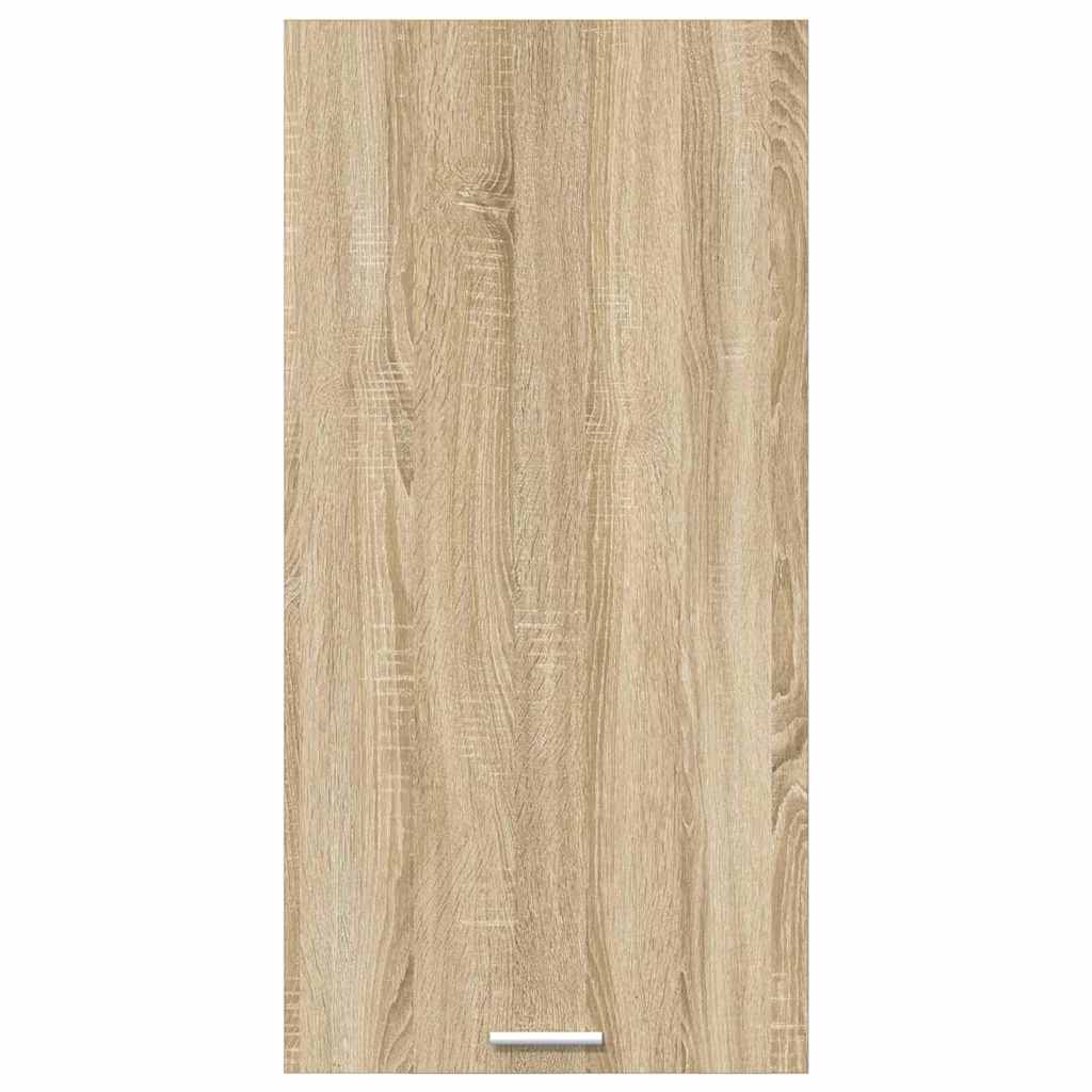 Hængeskab med dør Riga Sonoma Eg og Hvid 50 x 31 x 100 cm