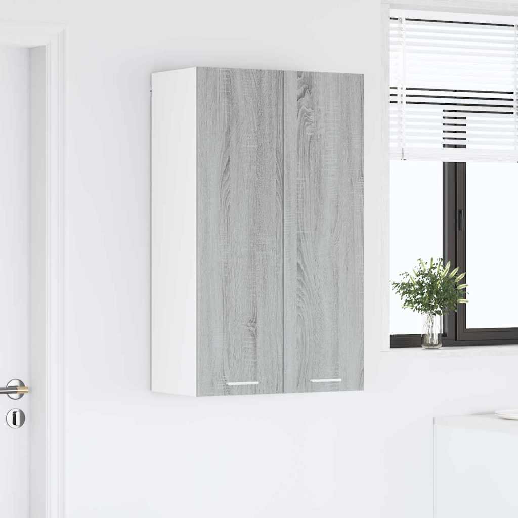 Hængeskab Riga Grå Sonoma 60 x 31 x 100 cm Konstrueret træ