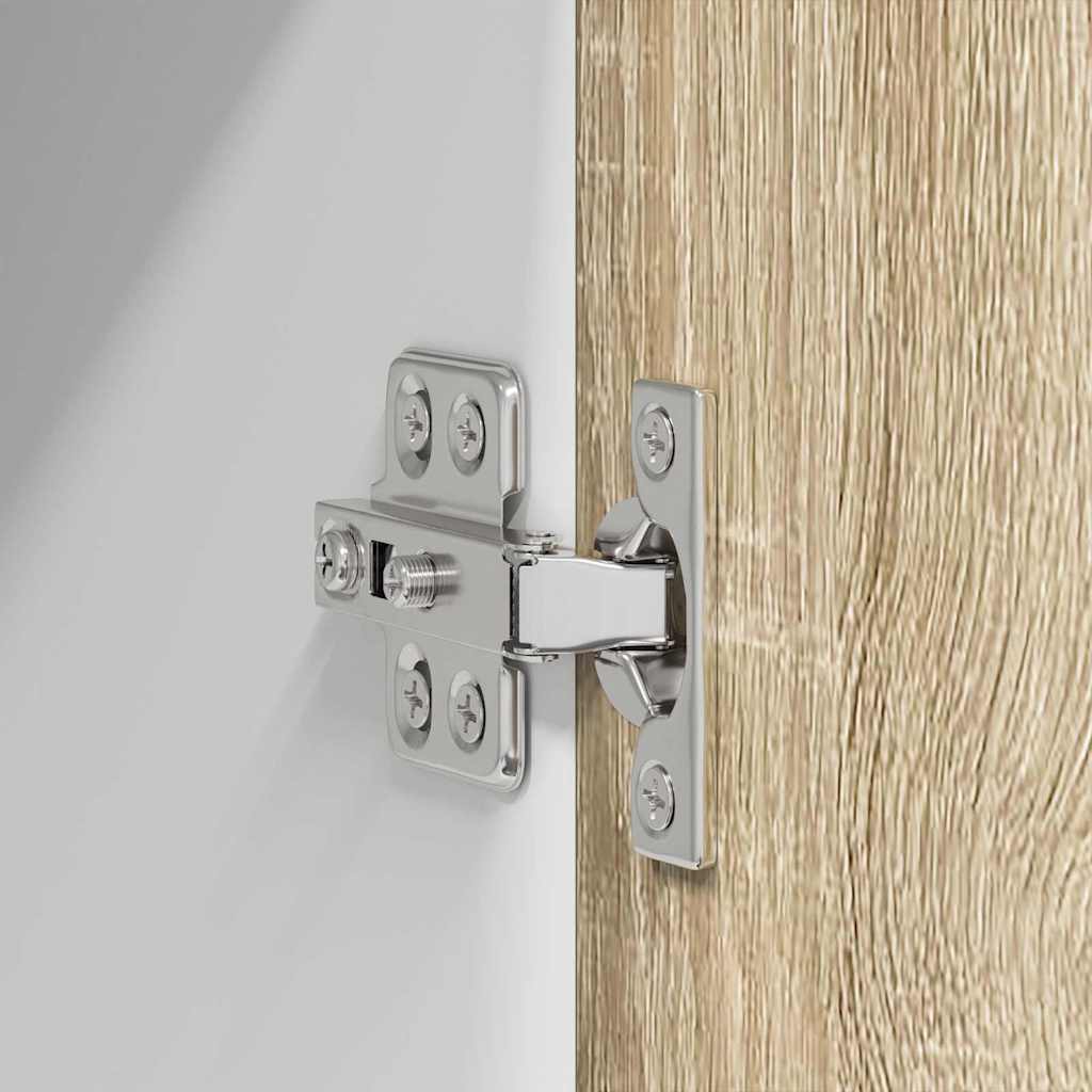 Hængeskab Riga Sonoma eg 80 x 31 x 100 cm Konstrueret træ