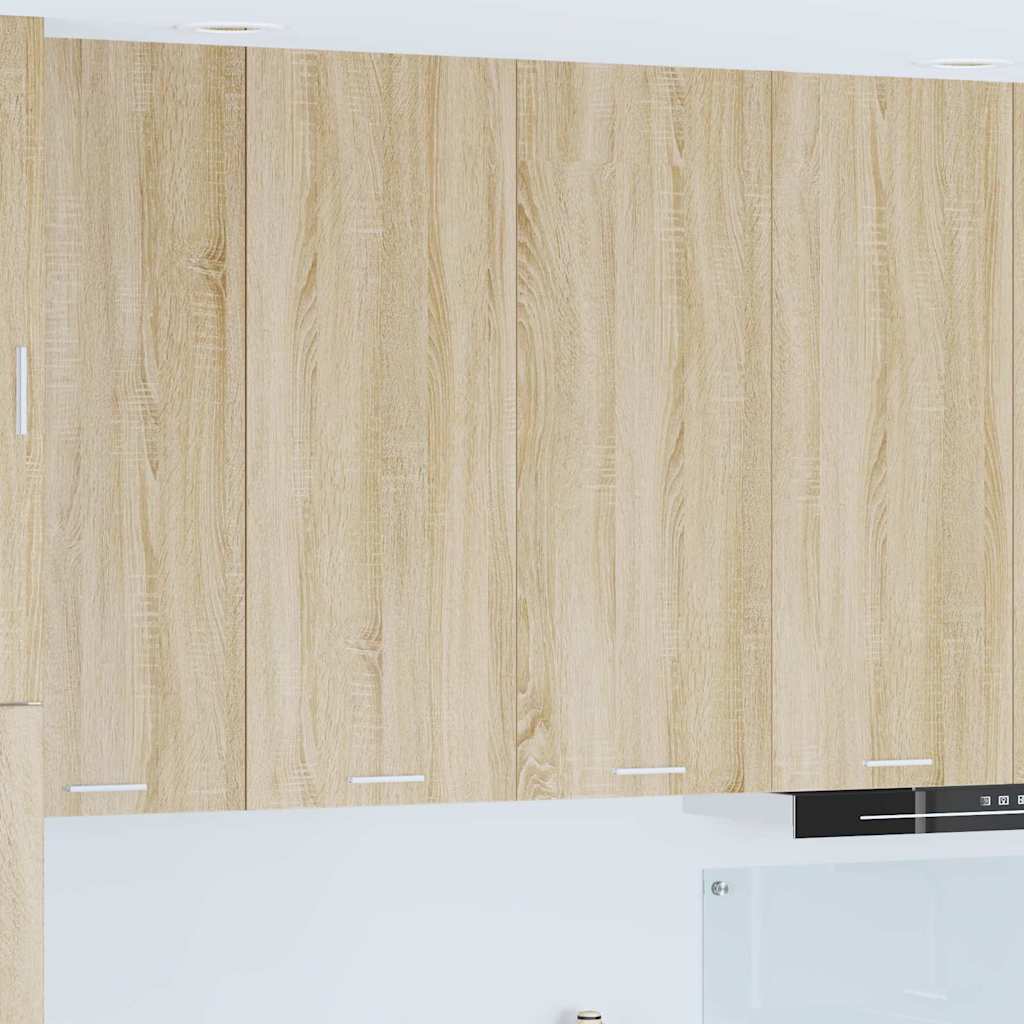 Hængeskab Riga Sonoma eg 80 x 31 x 100 cm Konstrueret træ